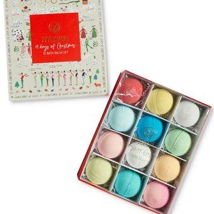 Musee 12-Pc. 12 Days Of Christmas Bath Balm Gift S